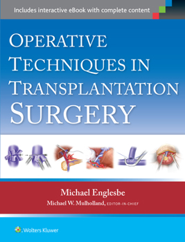 Hardcover Operative Techniques in Transplantation Surgery Book
