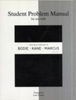 Paperback Student Problem Manual to Accompany Investments Book
