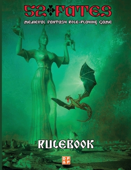 Paperback 52 Fates: Medieval Fantasy Role-Playing Game Book