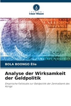 Paperback Analyse der Wirksamkeit der Geldpolitik [German] Book