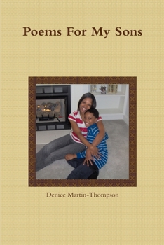 Paperback Poems For My Sons Book