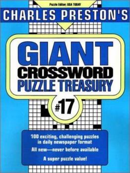 Paperback Charles Preston's Giant Crossword Puzzle Treasury Book