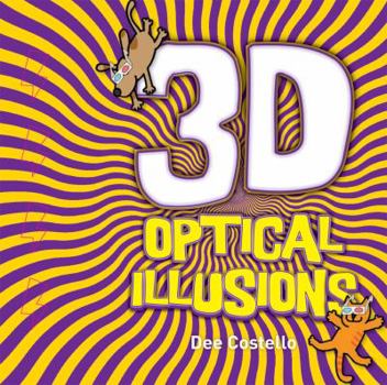 Spiral-bound 3D Optical Illusions [With 3-D Glasses and Two Markers to Create 3D Images] Book
