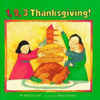 Paperback 1, 2, 3 Thanksgiving! Book