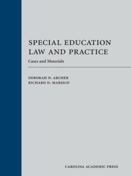 Hardcover Special Education Law and Practice: Cases and Materials Book