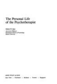 Hardcover The Personal Life of the Psychotherapist Book