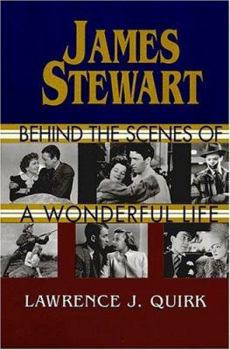 Hardcover James Stewart: Behind the Scenes of a Wonderful Life: Cloth Book