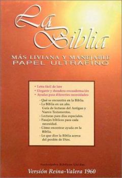 Leather Bound Thinline Bible-RV 1960 [Spanish] Book
