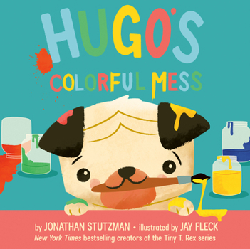 Hardcover Hugo's Colorful Mess Book