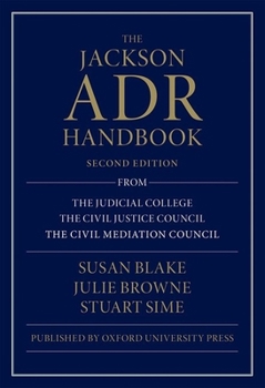 Paperback The Jackson Adr Handbook Book