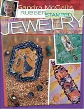 Paperback Sandra McCall's Rubber Stamped Jewelry Book