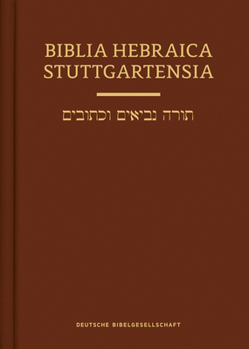 Hardcover Biblia Hebraica Stuttgartensia 2020 Compact Hardcover: 2020 Compact Hardcover Edition Book