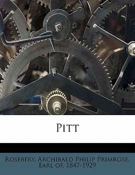 Pitt - Book  of the Twelve English Statesmen