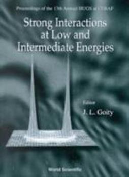 Hardcover Strong Interactions at Low and Intermediate Energies - Proceedings of the 13th Annual Hugs at Cebaf Book