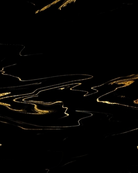 Paperback Black and Gold Marble Composition Notebook - Large Ruled Notebook - 8x10 Lined Notebook (Softcover Journal / Notebook / Diary) Book