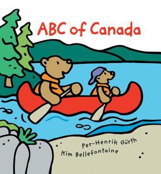 Hardcover ABC of Canada Book