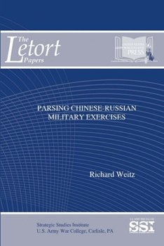 Paperback Parsing Chinese-Russian Military Exercises Book