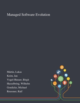 Paperback Managed Software Evolution Book