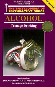 Library Binding Alcohol: Teenage Drinking(oop) Book