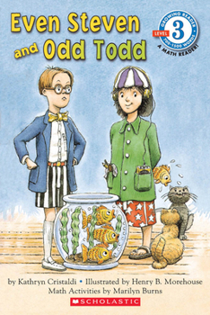 Paperback Even Steven and Odd Todd (Scholastic Reader, Level 3) Book