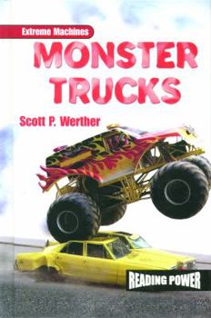 Library Binding Monster Trucks Book