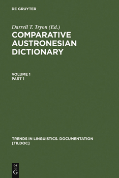 Hardcover Comparative Austronesian Dictionary Book