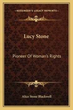 Paperback Lucy Stone: Pioneer Of Woman's Rights Book