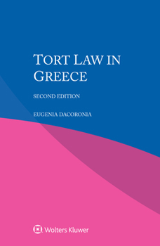 Paperback Tort Law in Greece Book