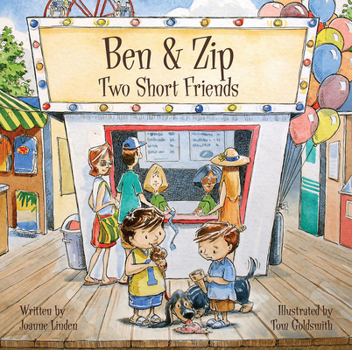 Hardcover Ben & Zip: Two Short Friends Book