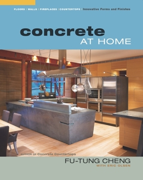 Paperback Concrete at Home: Innovative Forms and Finishes Book