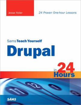 Paperback Sams Teach Yourself Drupal in 24 Hours Book
