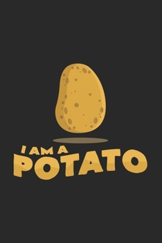 I am a potato: 6x9 Potato | grid | squared paper | notebook | notes