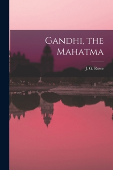 Paperback Gandhi, the Mahatma Book