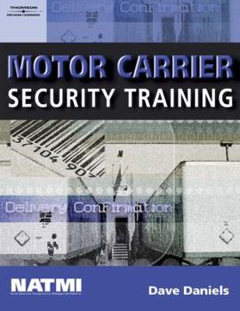Paperback Motor Carrier Security Training: Student Workbook Book