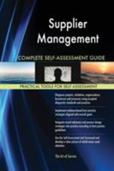 Paperback Supplier Management Complete Self-Assessment Guide Book