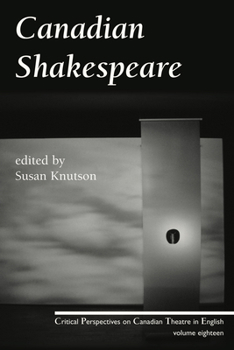 Paperback Canadian Shakespeare Book