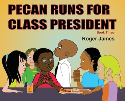 Hardcover Pecan Runs for Class President [Large Print] Book