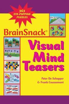 Paperback BrainSnack Visual Mind Teasers Book