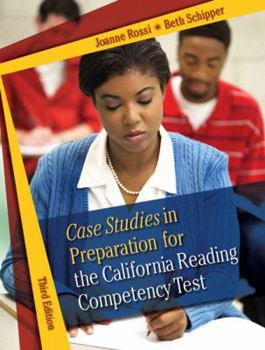 Paperback Case Studies in Preparation for the California Reading Competency Test Book