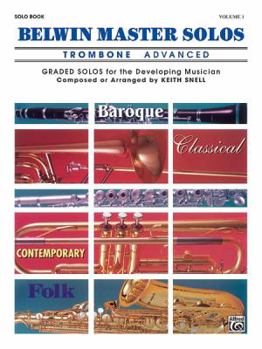 Belwin Master Solos, Trombone (Belwin Master Solos)