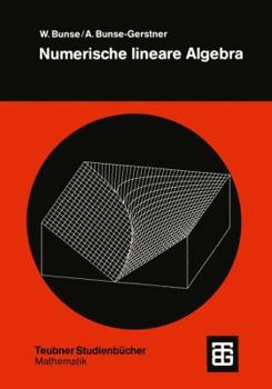 Paperback Numerische Lineare Algebra [German] Book