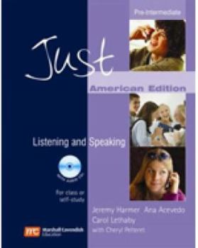 Paperback Just Listening and Speaking Pre-Intermediate (AME) Book