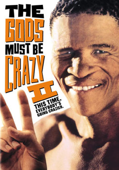 DVD The Gods Must Be Crazy II Book