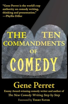 Hardcover The Ten Commandments of Comedy Book