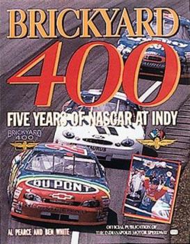 Hardcover Brickyard 400: Five Years of NASCAR at Indy Book