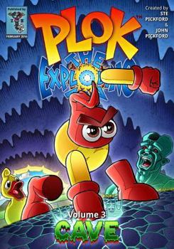 Paperback Plok The Exploding Man: Volume 3: Cave Book