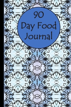 Paperback 90 Day Food Journal Book