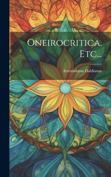 Hardcover Oneirocritica. Etc... [Latin] Book