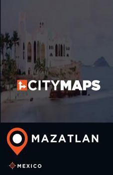 Paperback City Maps Mazatlan Mexico Book