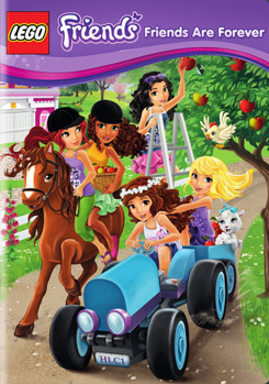 DVD Lego Friends: Friends are Forever Book
